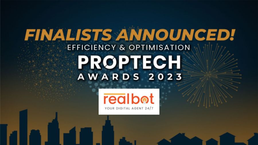 Realbot Named Finalist in the Efficiency & Optimisation Category at the Australia Proptech Awards 2023
